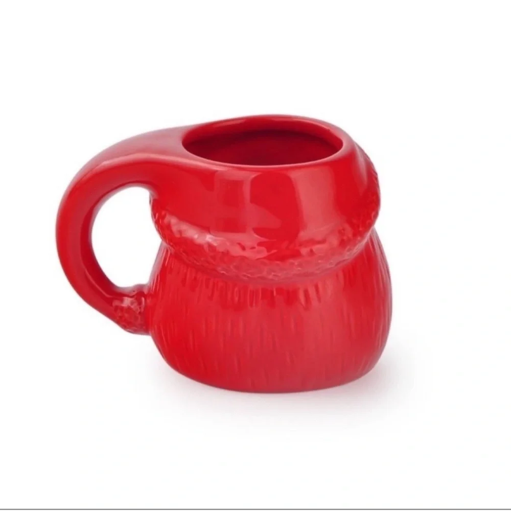 3 for $15 SALE Target Bullseye 14 oz Red Santa Mug for Hot or Cold Beverages